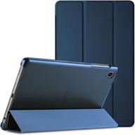 📱 procase galaxy tab a7 lite 8.7 inch 2021 case sm-t220 sm-t225 sm-t227, slim stand hard back shell protective cover for samsung galaxy tab a7 lite 8.7&#34; 2021 model t220 t225 t227 - navy blue logo