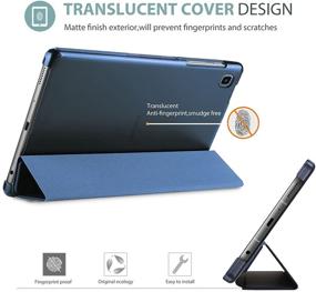 img 1 attached to 📱 ProCase Galaxy Tab A7 Lite 8.7 Inch 2021 Case SM-T220 SM-T225 SM-T227, Slim Stand Hard Back Shell Protective Cover for Samsung Galaxy Tab A7 Lite 8.7&#34; 2021 Model T220 T225 T227 - Navy Blue