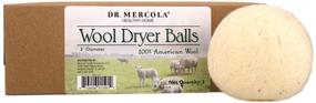 img 1 attached to 🧺 Efficient Dr. Mercola Natural Wool Dryer Balls - Set of 3 Balls for Eco-Friendly Laundry