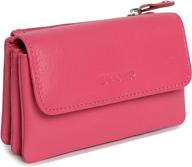 saddler triple gusset additional section women's handbags & wallets in wallets logo