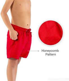 img 3 attached to 🩳 Quick-Dry Swim Shorts for Boys and Girls - Ideal Bathing Suits for Kids