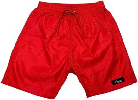 img 4 attached to 🩳 Quick-Dry Swim Shorts for Boys and Girls - Ideal Bathing Suits for Kids