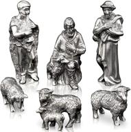 danforth shepherd sheep pewter nativity logo