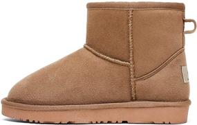 img 3 attached to 👦 DREAM PAIRS Toddler KSB214 Winter Boys' Shoes: Cozy Outdoor Footwear for Little Adventurers