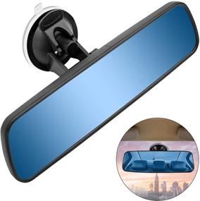 img 4 attached to Panoramic Rearview Anti Glare Adjustable Reversing