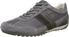 img 4 attached to Geox Mens Wells Sneaker Anthracite Men's Shoes and Fashion Sneakers