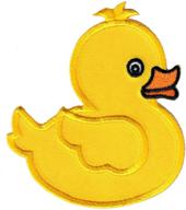 🦆 duck patchfun – adorable iron on/sew on appliques for kids by patchmommy logo