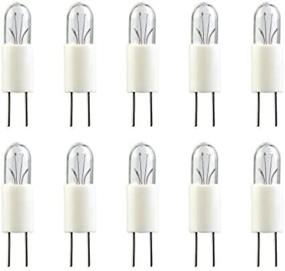 img 4 attached to CEC Industries #7382 Bulbs - Efficient 14V G4 Base T-1.75 Shape (Box of 10)