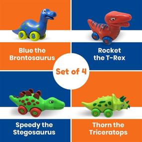 img 2 attached to 🐝 Bee's Me Dinosaur Toys for Girls: Fun and Fierce Prehistoric Playtime!