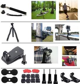 img 2 attached to LifeLimit SB111111 Accessories Kit – Compatible with GoPro Hero 7/6/5/4/3/2/HD Session (40 Items)