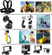 lifelimit sb111111 accessories kit – compatible with gopro hero 7/6/5/4/3/2/hd session (40 items) logo