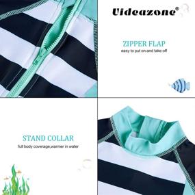 img 1 attached to 👕 Uideazone Little Zipper Sleeve for Boys: Enhanced Clothing Protection
