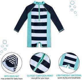 img 2 attached to 👕 Uideazone Little Zipper Sleeve for Boys: Enhanced Clothing Protection
