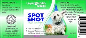 img 1 attached to 🐱 Potent Colloidal Silver Spray – Safeguard your Cats and Dogs with Liquid Health Spot Shot