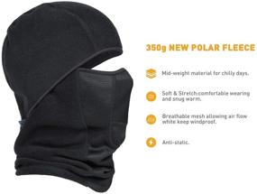 img 2 attached to Omeneex Balaclavas Windproof Heavyweight Anti Static