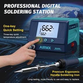 img 1 attached to 🔥 Optimize Your Soldering Experience with the Soldering Professional 356℉ to 896℉ Adjustable Temperature Tool