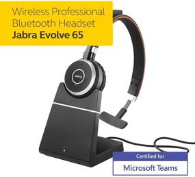 img 3 attached to 🎧 Jabra Evolve 65 MS Mono Headset with Charging Stand and Link 370 - Optimized for Professional Unified Communication