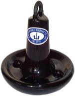 🌑 15 lb. black vinyl coated mushroom anchor - greenfield 515b логотип
