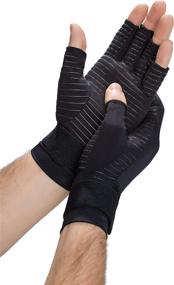 img 2 attached to Copper Fit Hand Relief Gloves - Updated Model for Enhanced SEO