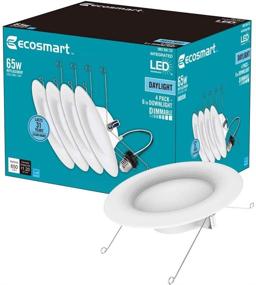 img 1 attached to 💡 EcoSmart Daylight Integrated Recessed Light 12-Pack