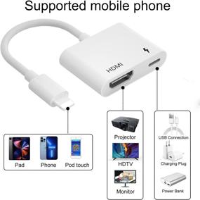 img 3 attached to Adapter Digital Charging Compatible Projector Support