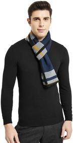 img 2 attached to Winter Cashmere Fashion Formal Scarves: Impeccable Men's Accessories in Scarves