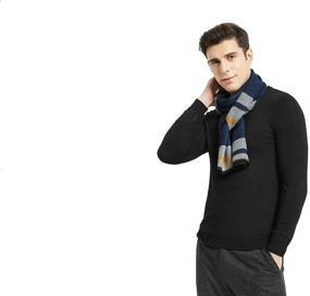 img 3 attached to Winter Cashmere Fashion Formal Scarves: Impeccable Men's Accessories in Scarves