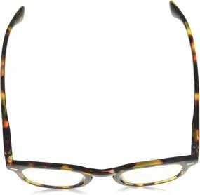 img 1 attached to 👓 Peepers Headliner Focus Round Blue Light Filtering Reading Glasses, Tortoise, 45 mm, +3.00, by PeeperSpecs