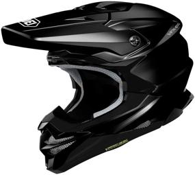 img 1 attached to 🏍️ Shoei VFX-EVO Motorcycle Helmet in Black Extra Small