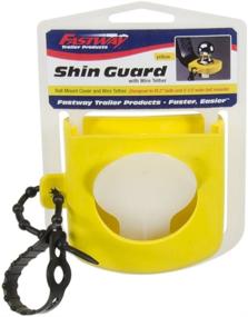 img 2 attached to 🔶 Yellow SHIN Guard with Wire Tether - Fastway 82-00-3127 Hitch Upgrade