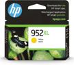 🖨️ original hp 952xl yellow high-yield ink cartridge for hp officejet printers, instant ink eligible - l0s67an logo