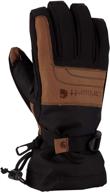 🧤 carhartt insulated glove black barley: warmth and durability for all-weather protection logo