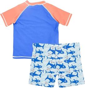 img 2 attached to 👶 Kavkas Toddler Swimsuit: Swimwear Protection for Boys' Swim Clothing