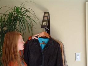 img 2 attached to 👕 Declutter Your Closet with InstaHANGER - Folding Drying Rack & Wall Mount Organizer