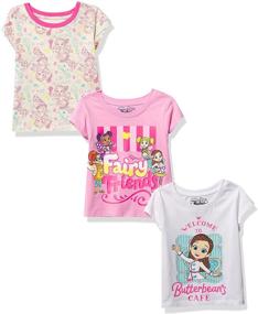 img 3 attached to Butterbean Café Toddler T Shirt Oatmeal Girls' Clothing in Tops, Tees & Blouses