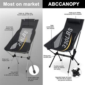 img 2 attached to ABCCANOPY Ultralight Folding Headrest Capacity Outdoor Recreation and Camping & Hiking