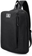 oiwas crossbody backpack shoulder daypack logo