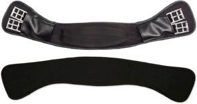 img 2 attached to 🐴 Ovation Body Form Dressage Girth - Black, Size 26: Ultimate Comfort and Style (464189BLK-26)