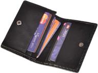 👛 genuine leather bifold pocket wallet logo