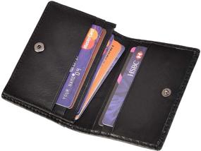 img 4 attached to 👛 Genuine Leather Bifold Pocket Wallet