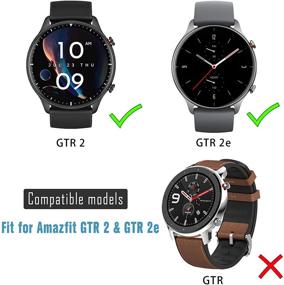 img 3 attached to Compatible Amazfit Protector Smartwatch Accessories Cell Phones & Accessories