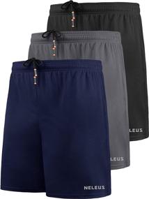 img 4 attached to Баскетбольные шорты для бега Neleus