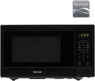 ada compliant kenmore 70929 countertop microwave, small compact 0.9 cu. ft, 900 watts, 10 power settings, 12 heating presets, removable turntable - black логотип