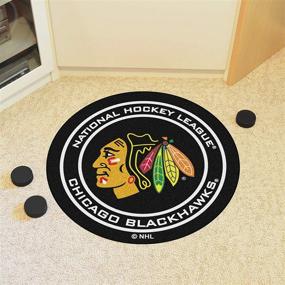 img 3 attached to FANMATS Chicago Blackhawks Nylon Hockey