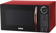 🔴 rca rmw953-red microwave oven: 900 watts, 10 power levels in red – efficient cooking appliance логотип