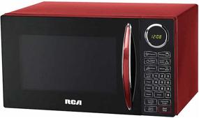 img 1 attached to 🔴 RCA RMW953-RED Microwave Oven: 900 Watts, 10 Power Levels in Red – Efficient Cooking Appliance