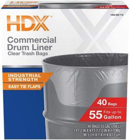 img 4 attached to HDX Gallon Clear Heavy Duty 40 Count