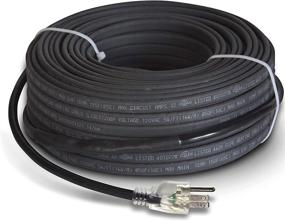 img 4 attached to 🔥 Heavy Duty Self-Regulating Heat Tape Pro by Radiant Solutions Company for Ice Dam Prevention - Plug-in Ready Heat Cable - 120V, 6 watts/FT + 10 Foot Cold Lead (12 Feet)
