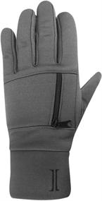 img 2 attached to Igloos Softshell Fleece Pro Text Gloves Girls' Accessories