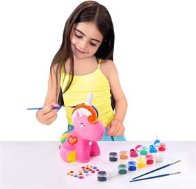 img 3 attached to 🦄 Craft Paint Unicorn Gifts for Girls